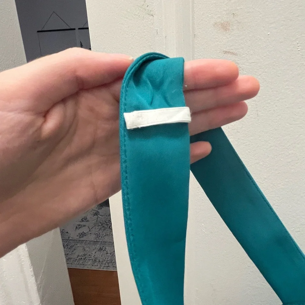 Babaton 90s Slip Dress in Emerald Green - Picture 9 of 9